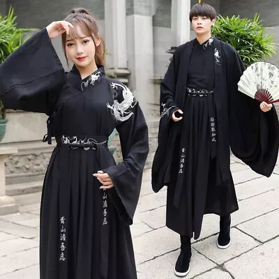 Plus Size Improved Hanfu 3XL 4XL 5XL 6XL Fairy Costume Tang Dynasty Women Men • $56.04