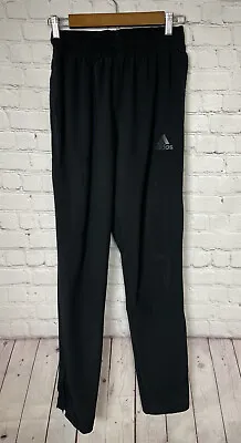 Adidas Team Issue Straight Tapered Leg Ankle Zip Pants Sz S GUC • $10.72