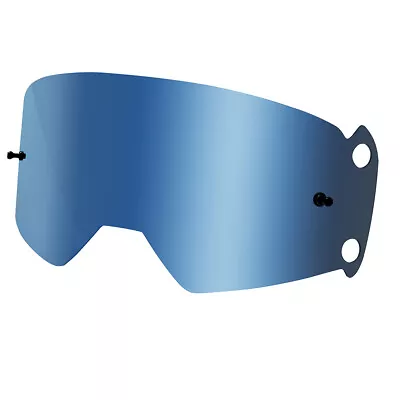 Fox Racing Vue Spark Mirrored  Lenses Goggle Parts Anti Fog Scratch BLUE • $44.95
