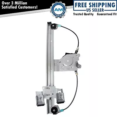 Rear Power Window Regulator Driver Side Left LH For VW Jetta Golf • $37.99