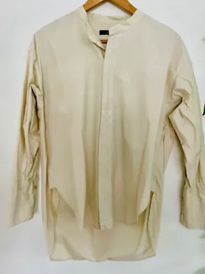 Bassike Beige Long Sleeve Shirt With Detail Sz XXS • $50