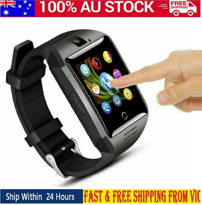 $34.99 • Buy NEW Q18 Bluetooth Smart Watch Phone Wrist Touch Screen Watch Call GPS Android AU