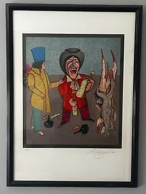 Mihail Chemiakin Print (99/225) Framed And Signed • $200