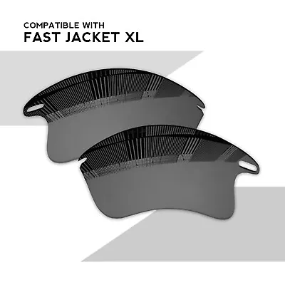 Wholesale POLARIZED Replacement Lens For-Oakley Fast Jacket XL OO9156 Sunglasses • $6.95