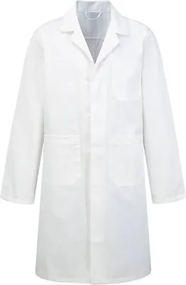 Mens Durable Warehouse Store Lab Workwear Coat Coverall Shop Factory Overall Sz • £9.95