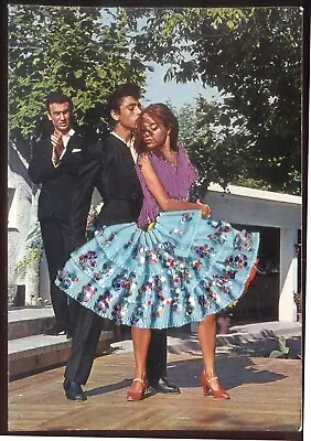 £3.50 • Buy Vintage EMBROIDERED (Sequins) SPANISH POSTCARD. Not Postally Used. G.C. FreePost