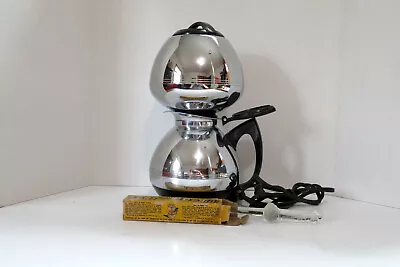 $84.95 • Buy Vintage Cory Model ACB Chromed Copper Automatic Coffee Brewer, Filter Rod, Cord