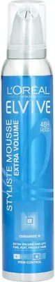L'Oreal Elvive Stylise Extra Volume Firm Styling Mousse 200ml • £6.27