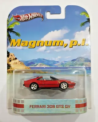 Hot Wheels Retro Entertainment Magnum Pi Ferrari 308 Gts Qv • $120