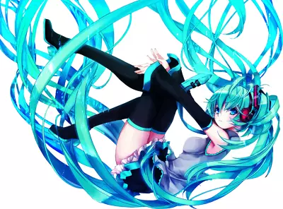 Hatsune Miku V3 Weatherproof Anime Sticker 6  Car Decal • $14.95