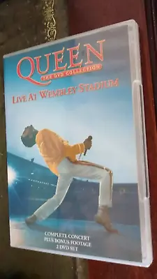 Queen Live At Wembley Stadium Complete Concert 2 X DVD Set - NO CASE INCLUDED • £2.69