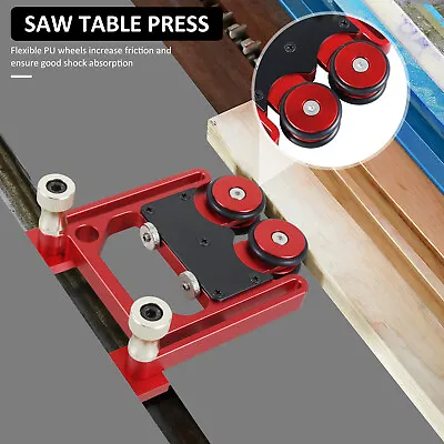 Stock Guide Roller Aluminum Alloy One-Way Table Saw Feeding Guide Roller  G • £32.95