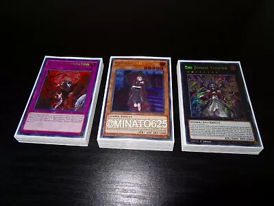 Yugioh Complete Vampire Deck! Zombie World Sucker Fraulein Avendread Mayakashi • $129.99