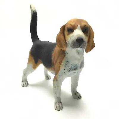 Vintage Beagle Figurine Andrea By Sadek #7733 Porcelain Standing Dog Collectible • $25