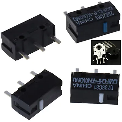 Mouse Micro Switch Omron Mouse Micro Side Switch For Logitech G403/ 304/102/PR0 • £4.94