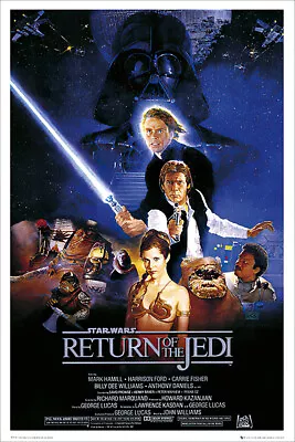 Star Wars: Episode VI -Return Of The Jedi - Movie Poster (Regular) (24  X 36 ) • $12.99