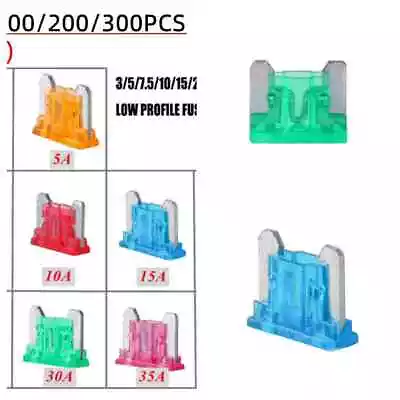 Truck SUV Boat 300/20Pcs 3A-40A Low Profile Micro Mini Blade Fuse Car Auto • $4.74