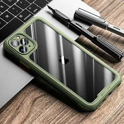 $9.85 • Buy Shockproof Clear Case For IPhone 14 13 12 11 Pro Max Mini XR XS MAX 7 8 PLUS SE