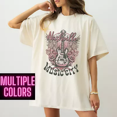 Nashville Music City Shirt Comfort Colors Nashville Girls Trip/bachelorette Tee • $22.99