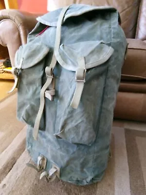 Vintage Karrimor Rucksack Canvas 1970s Good Condition But Worn Looking • £25