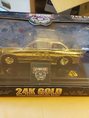 Diecast Model NASCAR 24k Gold Plated Scale  1.24    -  Boxed Unopened  • £25