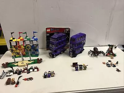 34 Sets LEGO Harry Potter 75957  4866 Knight Bus 75956 Quidditch Match 75950 • $180