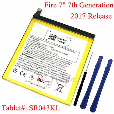 New Battery ST18 For Amazon Fire 7 7th Generation Tablet SR043KL (2017 Release) • $9.50