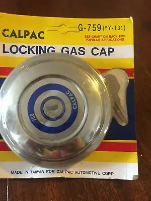 Calpac G-759 Locking Gas Cap Granada Mustang II Pinto Econoline Ranchero Bobcat • $19