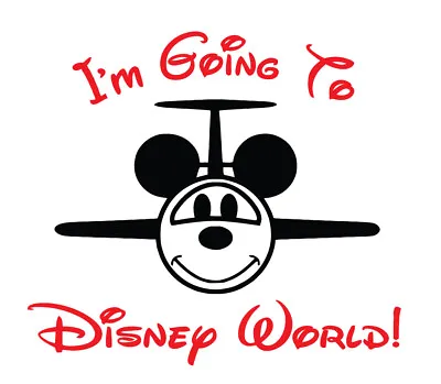 I'm Going To Disney World Shirt Family Vacation Airplane Mickey Mouse Minnie • $17.99