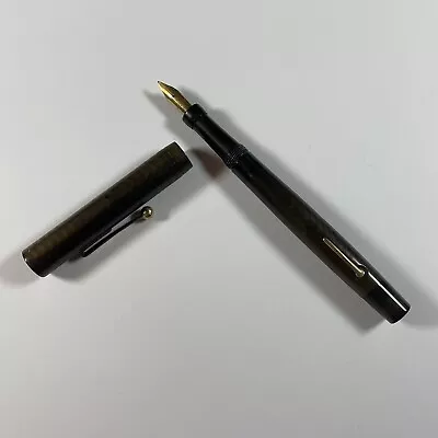 Antique No. 2 Moore Monarch Fountain Pen ~ Lever Autofill ~ 14K Nib (Not Tested) • $134.99