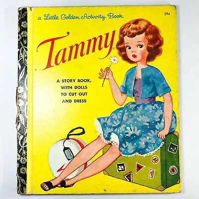 Vintage Little Golden Book Tammy Kathleen N. Daly 1974 1st ED Rare • $9.39