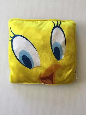 Tweety Bird Cushion Plush Throw Pillow Warner Bros  Movie World Looney Tunes  • $25