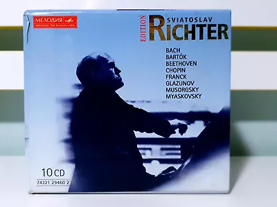 Edition Sviatoslav Richert Melodiya 10 CD Box Set! Bach Bertok Beethoven & More • $191.99