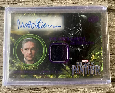 Marvel Black Panther Autograph Costume Card KMA-ER Martin Freeman As Ross • $199.99