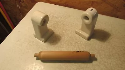 Antique Porcelain Toilet Paper Holders No. 4 • $15.99