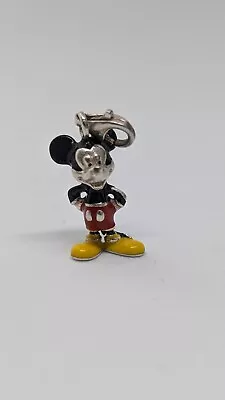 Thomas Sabo Charm Club 925 Stirling Silver & Enamel Disney Mickey Mouse • £25