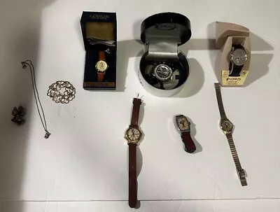 Vintage  Disney Watches Lot Of 6 Mickey Minnie Lorus Untested Epcot Plus Others • $14.99