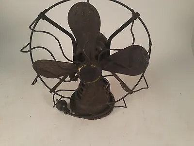 Antique Westinghouse Desk Fan 1920's Not Running Parts Only 10  • $72