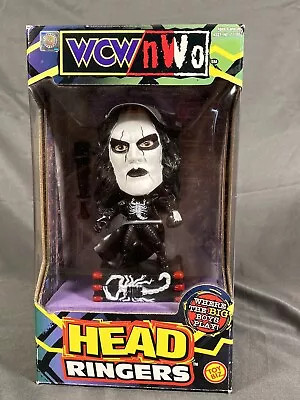 1999 WCW NWo Sting Head Ringers WWE WWF Statue ToyBiz NEW • $20