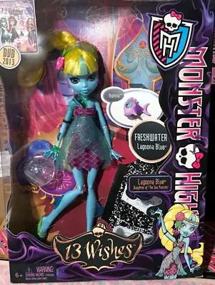 Monster High 13 Wishes Freshwater Lagoona Blue Doll~NIB~NRFB • $99.99