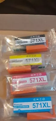  Canon Cartridge For 571XL   1×PGBK 1×Magenta 1×Yellow  And  1×Cyan.  • £10