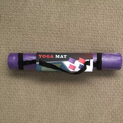 Yoga Mat L170 X W61 X 0.4 Cm Gym Pilates Meditation Fitness • $21.99