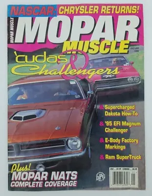 Mopar Muscle Magazine December January 1996 Cudas & Challengers • $3.40