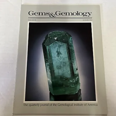 £9.91 • Buy GEMS & GEMOLOGY - Volume XX Summer 1984- Quarterly GIA Journal, Gem Trade