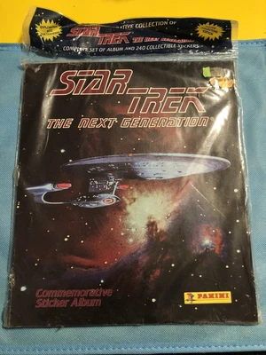 $19.49 • Buy Star Trek - The Next Generation Commemorative Sticker Album - Panini