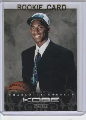 KOBE BRYANT RARE DRAFT PICK Charlotte Hornets Basketball Card LOS ANGELES LAKERS • $99