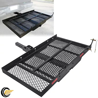 Folding Scooter And Wheelchair Carrier With Ramp Hitch Mobility Trailer Cargo • $136.10