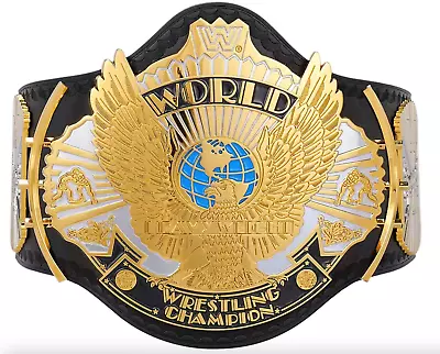 WWE Winged Eagle Dual Plated Championship Replica Title Belt - Official Licensed • $799.99