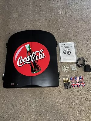 DMI Sports Electronic Coca-Cola Dartboard Cabinet Vintage Tested And Working 🔥￼ • $200