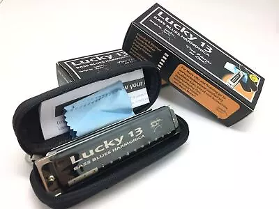 EASTTOP Lucky 13 Bass Blues Harmonica - PowerDraw Tuning • $87.99